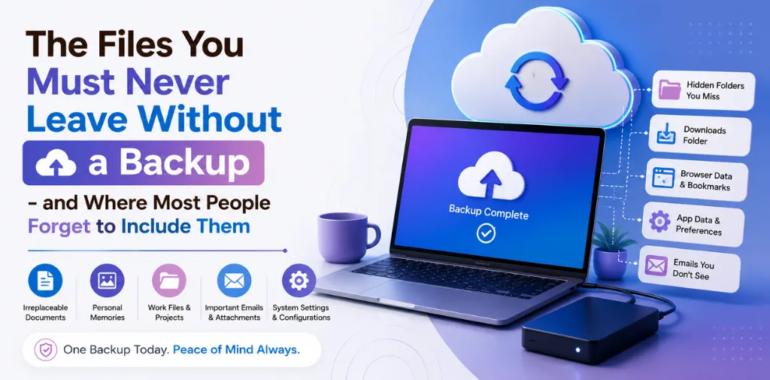 The Files You Must Never Leave Without a Backup – and Where Most People Forget to Include Them