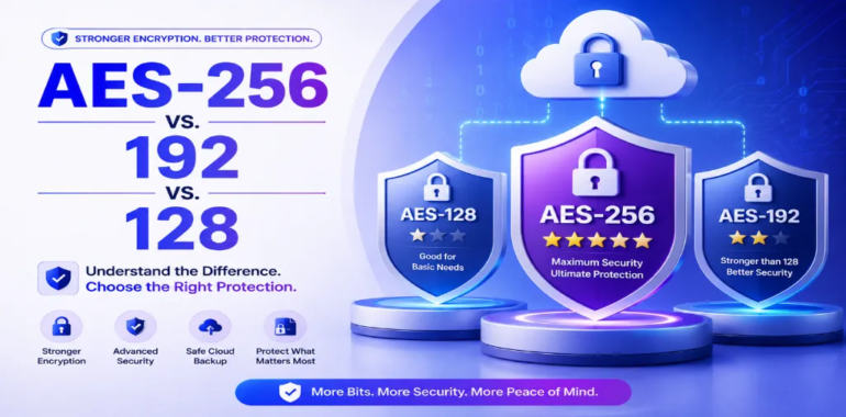 AES-256 vs. AES-192 vs. AES-128: Which Backup Encryption Actually Matters?